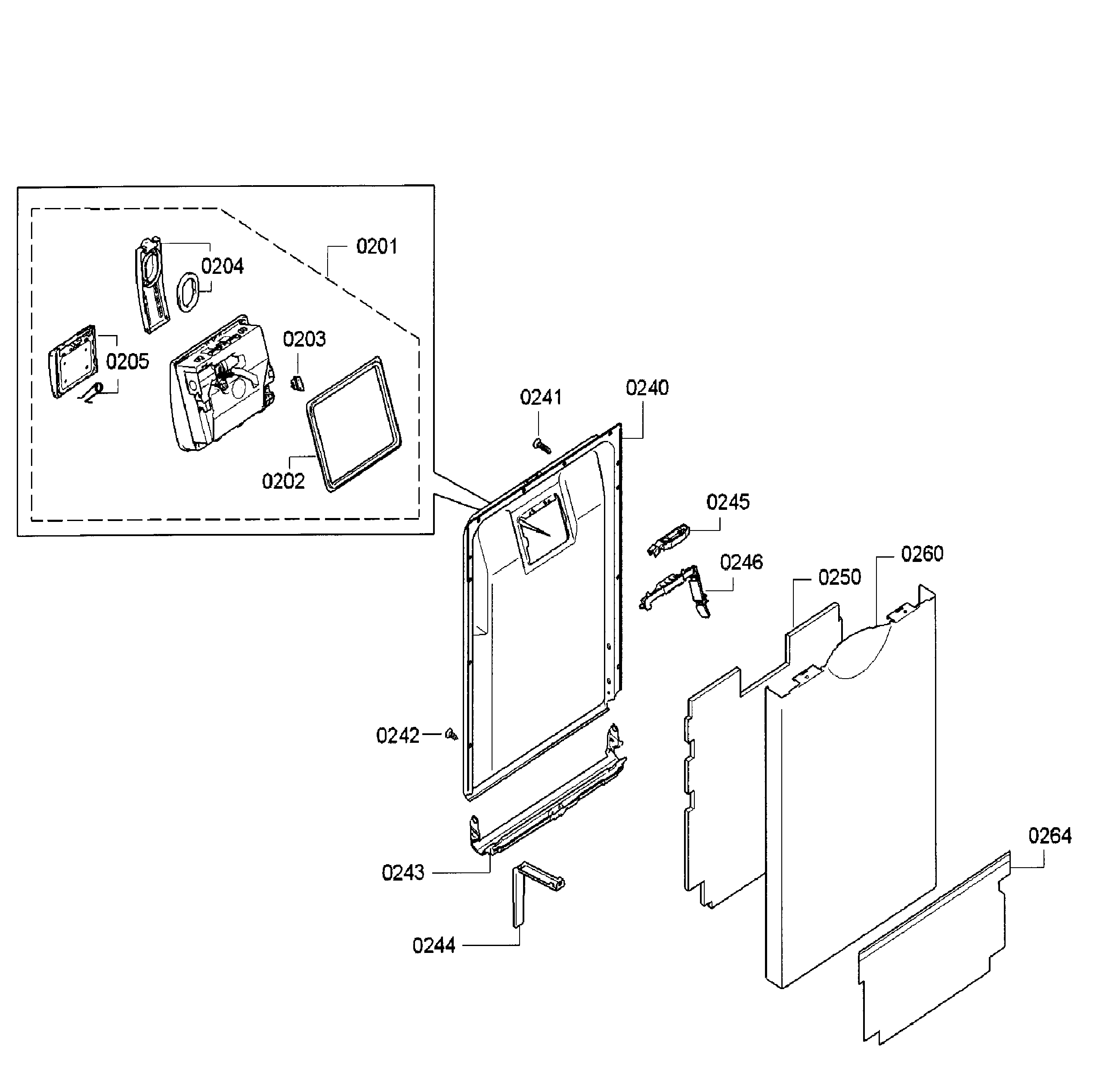 Door assy