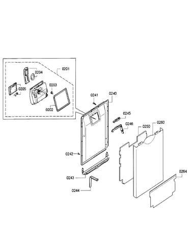 Door assy