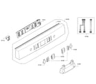 Bosch SGE68U55UC/93 control panel diagram