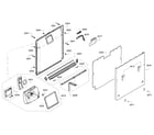 Bosch SHV68T53UC/02 door diagram