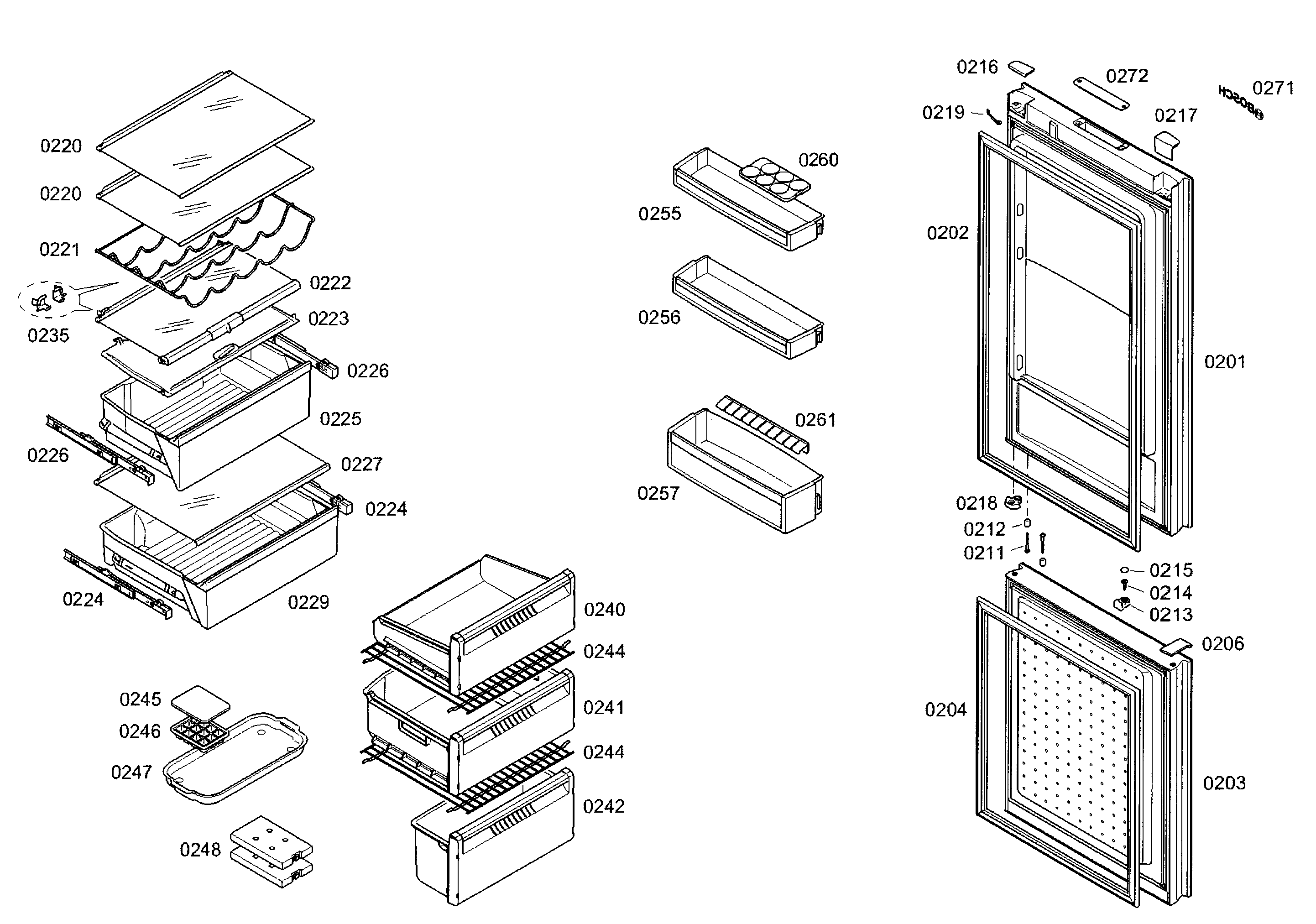 Door/drawer