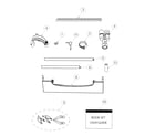 Fisher & Paykel DD24DCTX7-88626-A installation components diagram