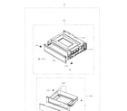 Samsung NE59J3420SB/AA-02 drawer diagram