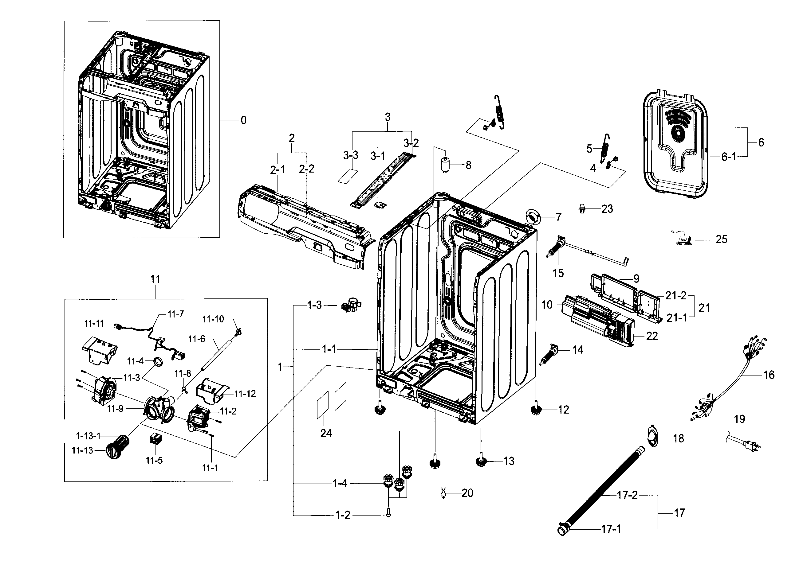Frame & cover parts