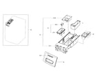 Samsung WF56H9110CW/A2-00 drawer diagram