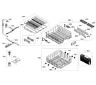 Bosch SHX65T55UC/07 rack diagram