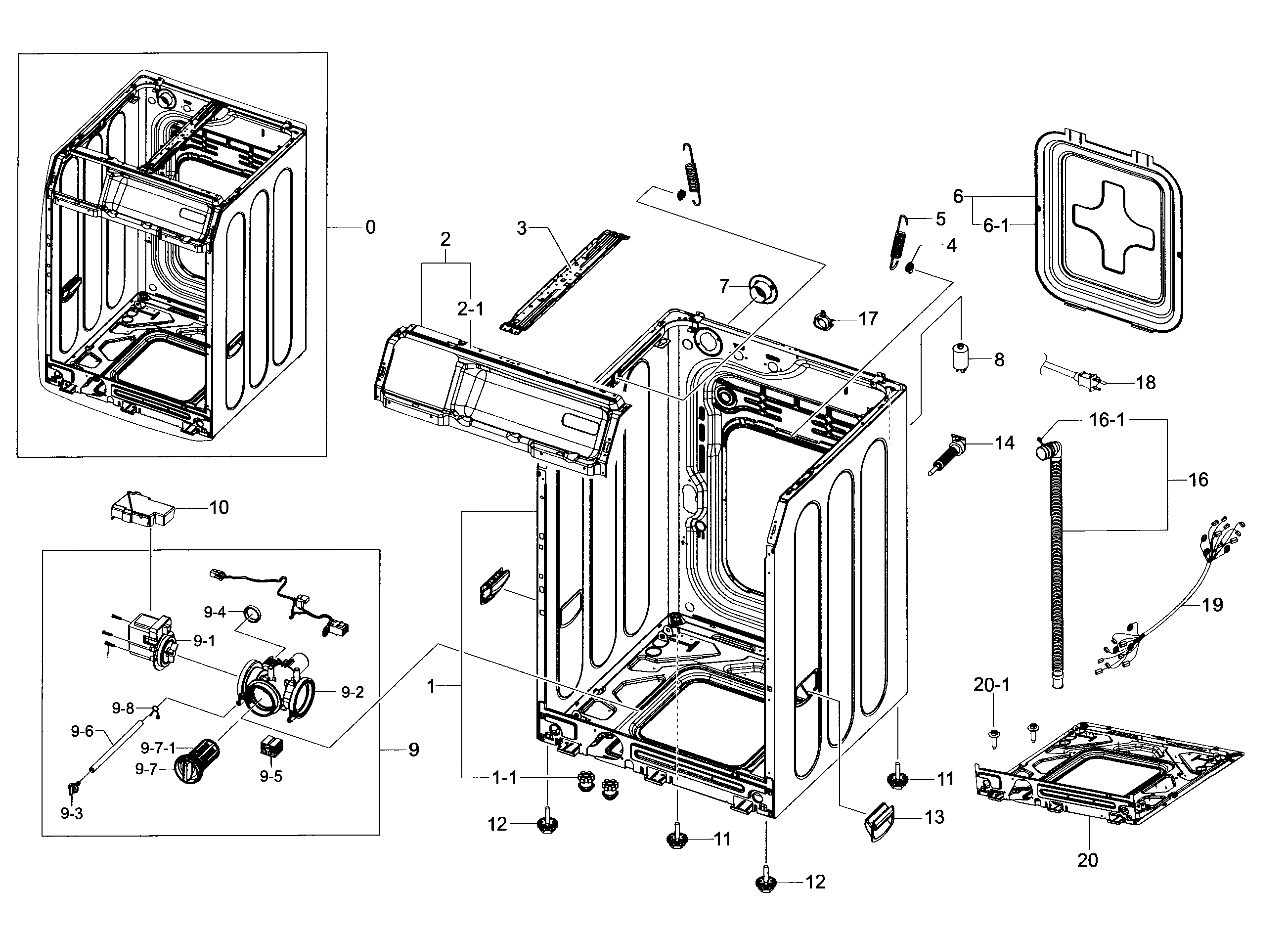 Frame & cover parts