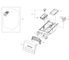 Samsung WF36J4000AW/A2-00 drawer diagram