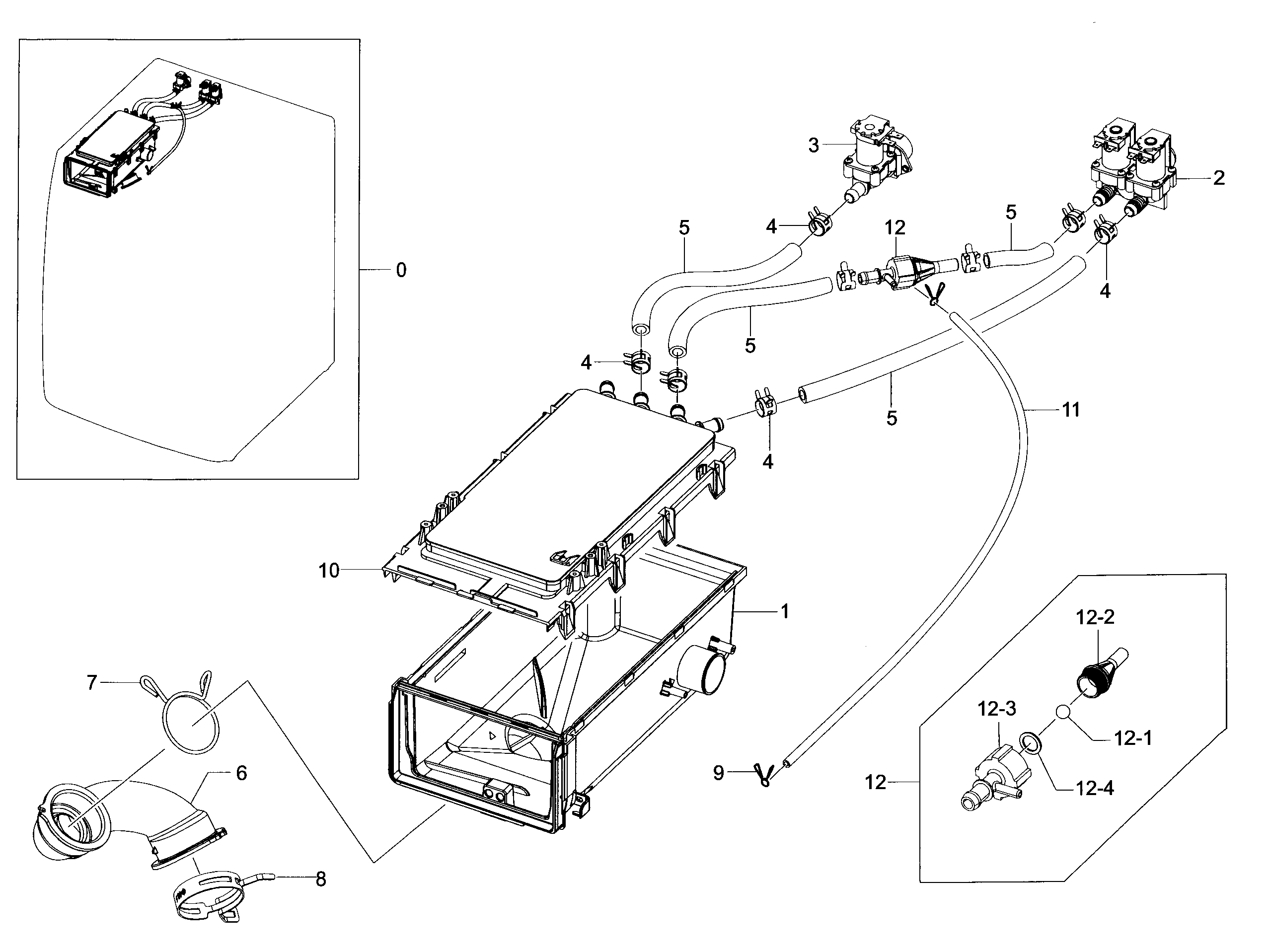Housing-drawer