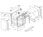 Bosch SHE9PT55UC/74 frame diagram