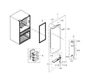Samsung RF31FMESBSR/AA-04 refrigerator door r diagram