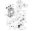 Samsung RF4287HABP/XAA-00 cabinet diagram