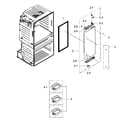Samsung RF4287HABP/XAA-00 refrigerator door r diagram