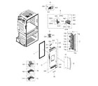 Samsung RF4287HABP/XAA-02 refrigerator door l diagram