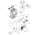 Samsung RF4287HABP/XAA-03 cabinet diagram