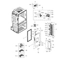 Samsung RF4287HARS/XAA-02 refrigerator door l diagram