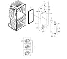 Samsung RF4287HARS/XAA-02 refrigerator door r diagram