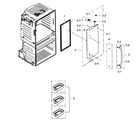 Samsung RF25HMEDBSR/AA-01 refrigerator door r diagram