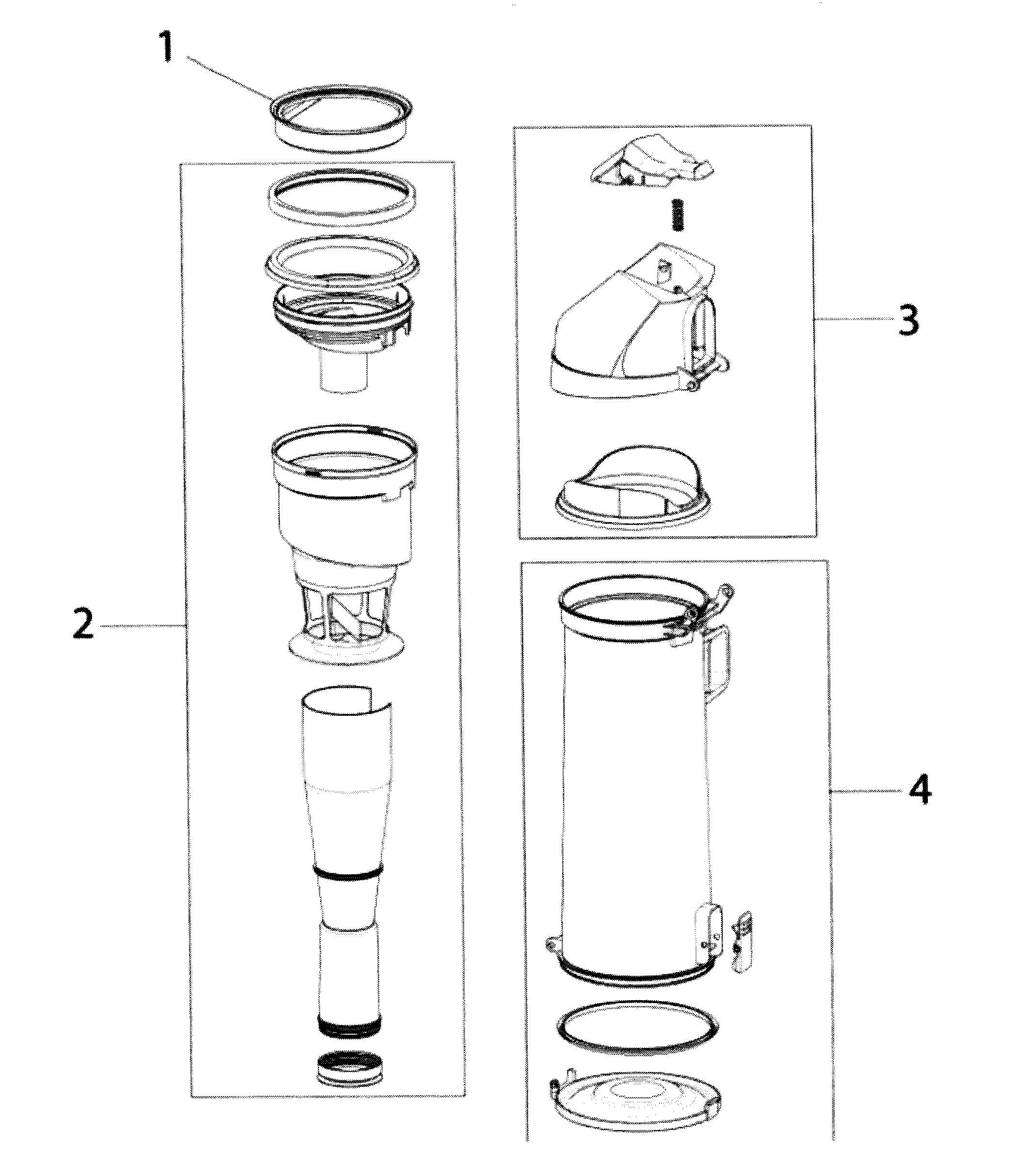 Dust cup