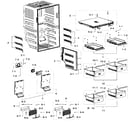 Samsung RF32FMQDBSR/AA-01 freezer diagram