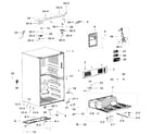 Samsung RF32FMQDBSR/AA-01 cabinet diagram
