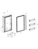 Freezer door l