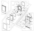 Samsung DV48J7770EP/A2-00 front/door diagram