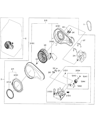 Motor/duct