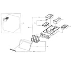 Samsung WF393BTPARA/A1-00 drawer asy diagram