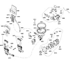 Bosch SHU43C02UC/12 pump diagram