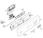 Bosch SHU43C02UC/43 control panel diagram