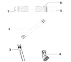 Eureka AS2013A hose & accessories diagram