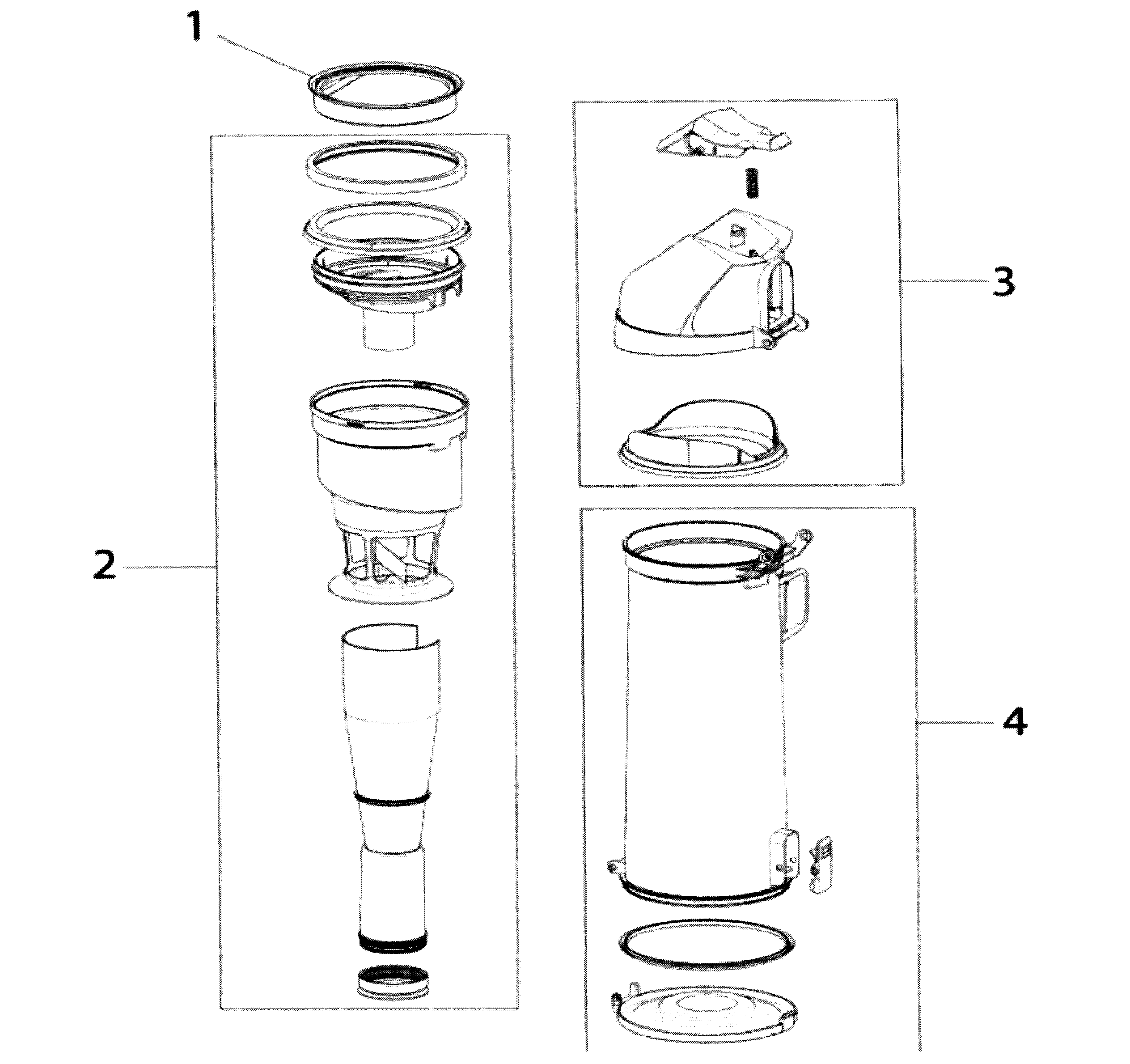 Dust cup