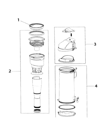 Dust cup