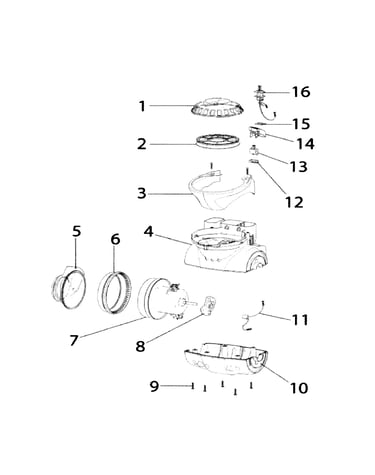 Motor & housin