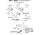 Broan K210A42SS interior blowers diagram