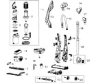 Bissell 1332 vaccum diagram