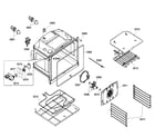 Bosch HBN5660UC/02 oven upper diagram