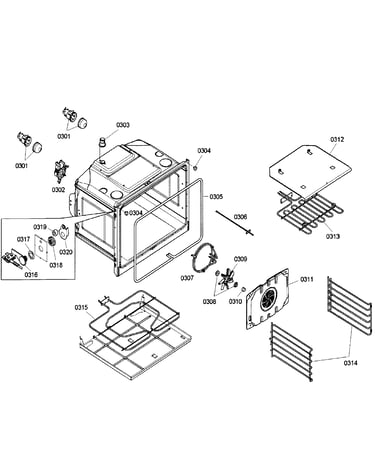 Oven upper