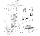 Samsung RF32FMQDBSR/AA-05 cabinet diagram