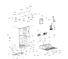 Samsung RF32FMQDBSR/AA-07 cabinet diagram
