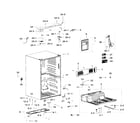 Samsung RF32FMQDBSR/AA-09 cabinet diagram