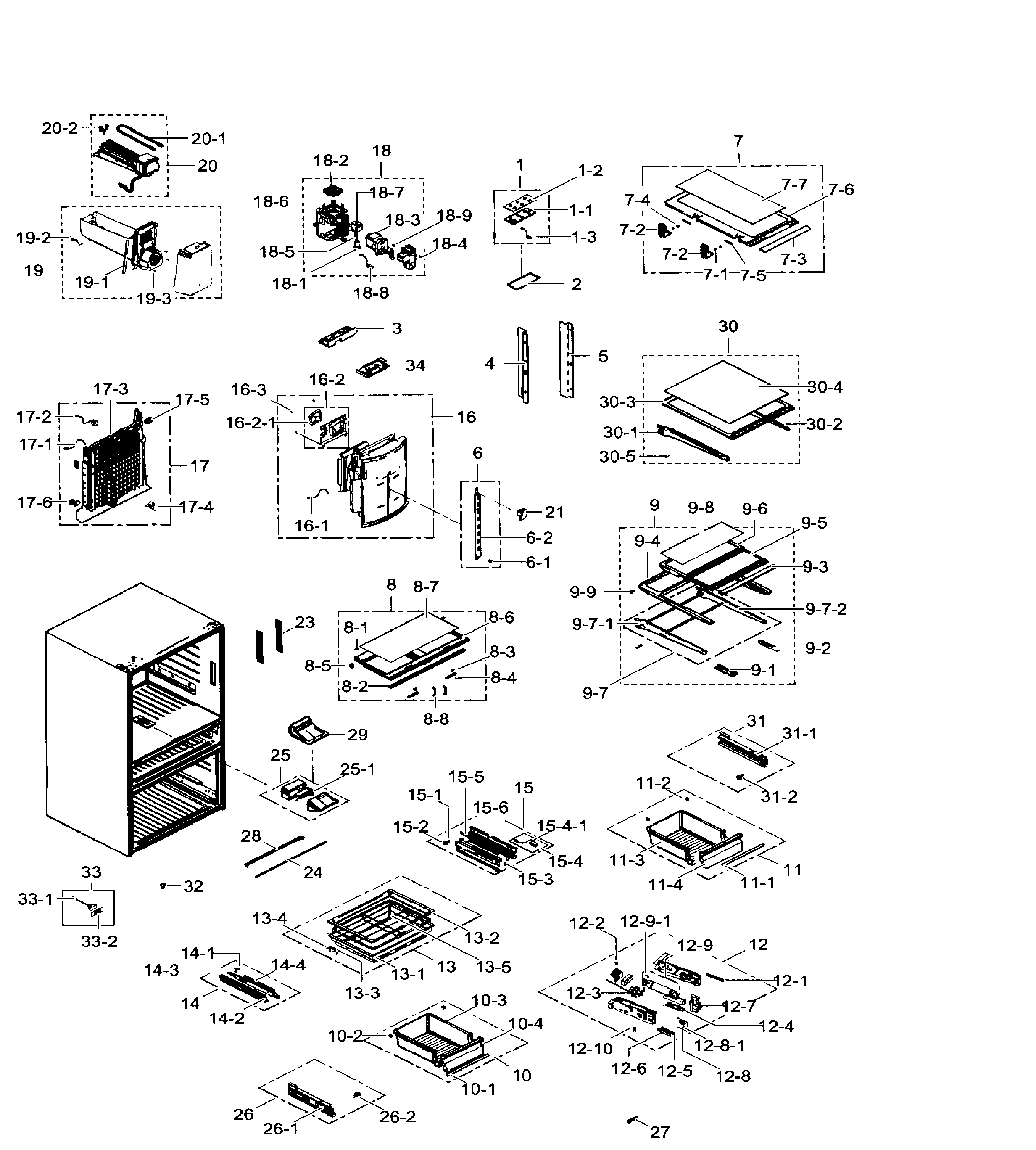 Fridge / icemaker