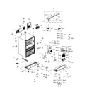 Samsung RF24FSEDBSR/AA-07 cabinet diagram