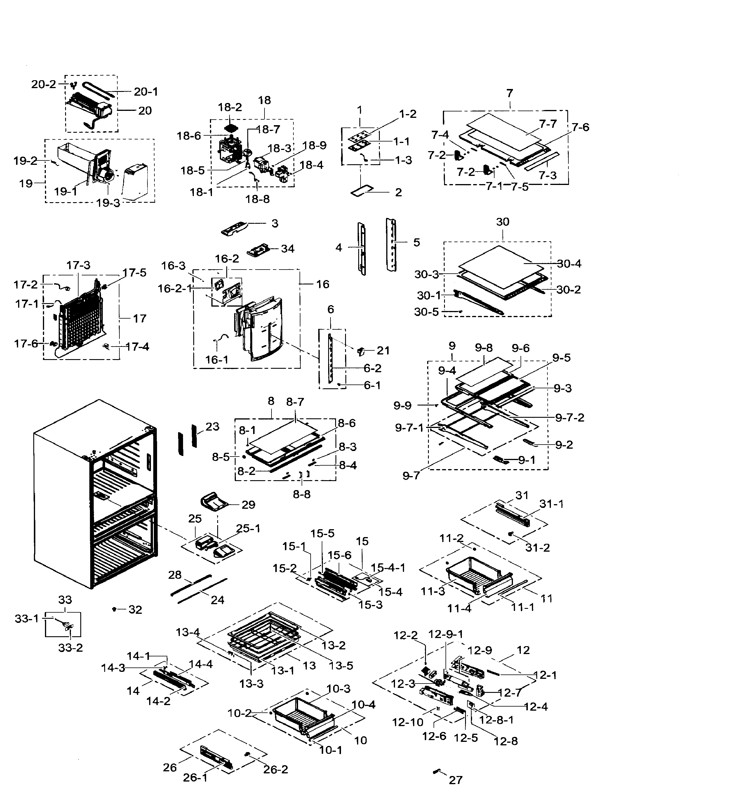 Fridge / icemaker