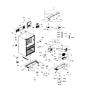 Samsung RF24FSEDBSR/AA-08 cabinet diagram