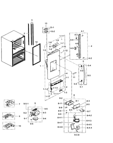 Fridge door lt