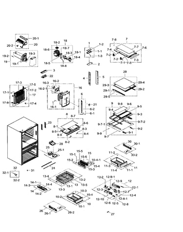 Fridge / icemaker
