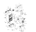 Samsung RF24FSEDBSR/AA-09 cabinet diagram