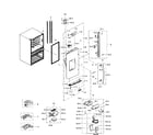 Samsung RF24FSEDBSR/AA-09 fridge door lt diagram